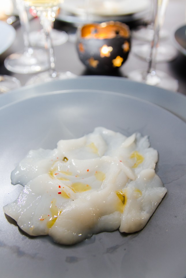 carpaccio de saint-jacques