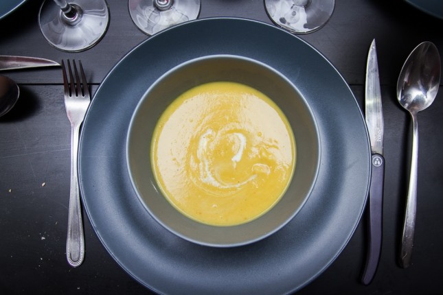 Soupe de panais aux épices