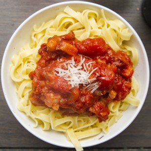 tagliatelles amatriciana1