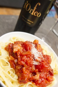 tagliatelles amatriciana2