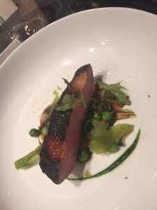 Canette / Petis pois / Rgélisse / Pamplemousse